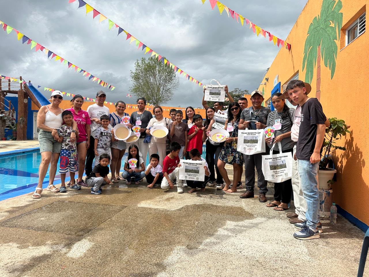 proyecto ambiental Salvemos el Páramo con apoyo de Serviconal